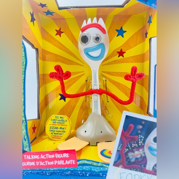 Disney Toys Disney Store Forkytalking Action Figure7 8843 Poshmark